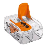 Wago 221-412 Klemmleiste Verbinder| 2 Draht Verbindung