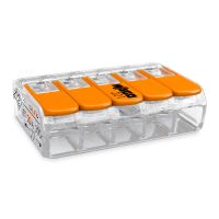Wago 221-415 Klemmleiste Verbinder | 5 Draht Verbindung 