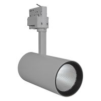 Ledvance LED Schienenstrahler D85 Grau 35W 2660lm 24D - 930 Warmweiß | Höchste Farbwiedergabe 