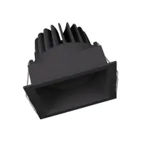 Ledvance LED Downlight Performance Schwarz 8W 650lm 40D - 830 Warmweiß | 90x83mm 
