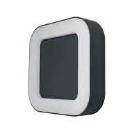 Ledvance LED Wandleuchte Endura Stil Quadrat Dunkel Grau 13.5W - 830 