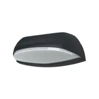 Ledvance LED Wandleuchte Endura Stil Wide Dunkel Grau 12W - 830 