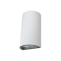 Ledvance Endura Stil Alu Wandleuchte Weiß Up & Down 12W 700lm - 830 Warmweiß 