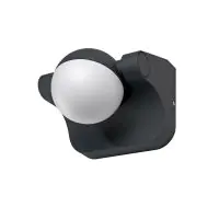 Ledvance LED Wandleuchte Endura Stil Sphere Dunkel Grau 8W - 830 