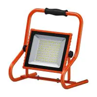 Ledvance LED-Scheinwerfer Baustrahler Dunkel Grau 30W 2400lm 110D - 840 Kaltweiß | IP44 - Wiederaufladbar - Symmetrisch