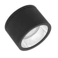 Ledvance LED Downlight Surface IP65 Aluminium Schwarz 30W 3300lm 36D - 840 Kaltweiß | IP65