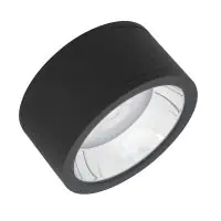 Ledvance LED Downlight Surface IP65 Aluminium Schwarz 45W 4725lm 60D - 830 Warmweiß | IP65