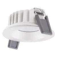 Ledvance LED-Spot Air Fix Aluminium Weiß 6W 510lm 36D - 930 Warmweiß | Ausschnitt 68mm - IP65 - Höchste Farbwiedergabe - Dimmbar
