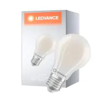 Ledvance Classic Superior LED Glühbirne E27 Birne Fadenlampe Matt 3.8W 806lm - 840 Kaltweiß | Ersatz Für 60W