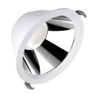 Ledvance LED Downlight Comfort High Efficiency D Aluminium Weiß 25W 3250lm 55d - 830 Warmweiß | 215mm - Ausschnitt 200mm - IP20 - Dimmbar, Dali