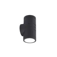 Ansell Wandleuchte Reef Schwarz Up & Down - Außenbeleuchtung - 10W 885lm 90D - 830-840-860 CCT | IP65