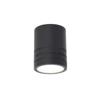 Ansell LED Downlight Reef Black 5W 486lm 90D - 830-840-860 CCT | 85mm - IP65 - Outdoor