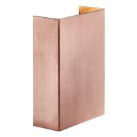 Nordlux Fold 10 Wandleuchte Bernstein Braun Up & Down 7.5W 225lm - 830 Warmweiß