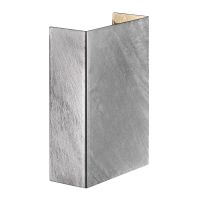 Nordlux Fold 10 Wandleuchte Stahl Silber Up & Down 7.5W 225lm - 830 Warmweiß
