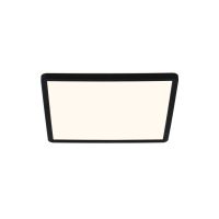 Nordlux LED Deckenleuchte Oja 29 Quadrat Schwarz 14.5W 1600lm - 830-840 CCT | 3-Stufen Dimmbar 