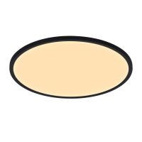 Nordlux LED-Wand- und Deckenleuchte Oja 60 38W 830 3000lm Schwarz IP20 | 3-Stufen Dimmbar - Warmweiß