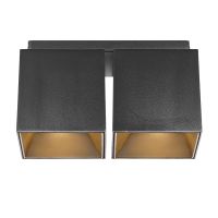 Nordlux Spot Ethan 2x GU10 Schwarz - Aluminum | Max. 100W
