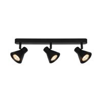 Nordlux Eik 3 Spot Metall Schwarz | Geeignet für 3x GU10