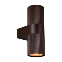 Nordlux Kyklop Wandleuchte Aluminium Rostig  Up & Down | Geeignet für 2x GU10
