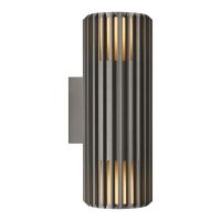Nordlux Aludra Wandleuchte Seaside Anthrazit Up & Down | Geeignet für 2x E27