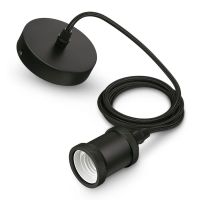 Philips Cord Vintage E27 Schwarz