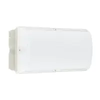 Philips LED Sicherheit Ledinaire WL055V Weiß 8W 630lm - 840 Kaltweiß | 374x150mm - IP65 - 3 Stunden Notbeleuchtung 