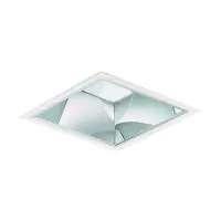 Philips LED Downlight LuxSpace Quadrat DN572B VLC-E 20.9W 2600lm 80D - 830 Warmweiß | 214mm - Aluminium Reflektor - Dali Dimmbar