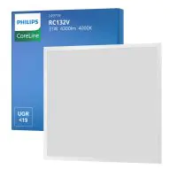 Philips LED Panel CoreLine RC132V 31W 4300lm - 840 Kaltweiß | 60x60cm - UGR <19 - Interact Dimmbar