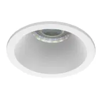 Noxion Einbau Spot D-round MR16 Weiß | Ausschnitt 70mm - GU10 Sockel