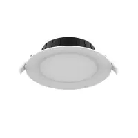 Noxion LED Downlight Hera Eben Einbau Weiß 9W 900lm 80D - 827-830-840 CCT | 132mm - Ausschnitt 120mm