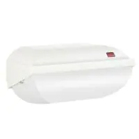  Philips LED Sicherheit Coreline BWC120 Weiß 14W 1800lm - 830 Warmweiß | 282x178mm - IP54 - Lichtsensor