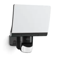 Steinel LED-Scheinwerfer XLED Home Graphite 20W 1608lm - 830 Warmweiß | IP44 - Bewegungs- und Lichtsensor - Symmetrisch