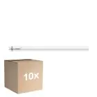 Mehrfachpackung 10x Philips MASTER LED T8 (EM/Mains) Ultra Output 13.5W 2500lm - 865 Tageslichtweiß | 120cm - Ersatz Für 36W