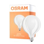 Osram Retrofit LED E27 Globe Filament Dépolie 7W 806lm - 827 Blanc Très Chaud | Équivalent 60W