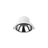 Noxion Downlight LED Apollo 9W 1100lm 60D - 840 Blanc Froid | 145mm - Diamètre 120mm - Alu Réflecteur - UGR <19