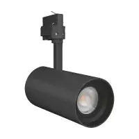 Ledvance Spot LED sur rail D85 Noir 25W 1500lm 15-55D - 830 Blanc Chaud | Mechanical Zoom - Dimmable