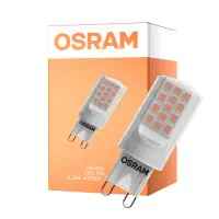 Osram LED Pin G9 Claire 4.2W 430lm - 827 Blanc Très Chaud 