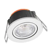 Ledvance Spot LED Combo Adjust Aluminium Blanc 6W 600lm 60D - 827-830-840 CCT | 82mm - Diamètre 68mm - IP65