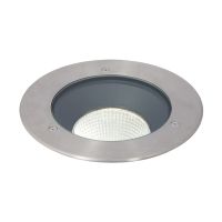 Ansell LED Spot au sol Acier inoxydable 8W 785lm - 830 Blanc Chaud | 175mm - IP67