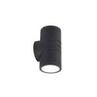 Ansell Applique Murale Reef Noir Up & Down - Extérieur - 10W 885lm 90D - 830-840-860 CCT | IP65