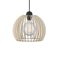 Nordlux Suspension luminaire Chino 30 E27 Brun - Bois | Max. 60W