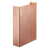 Nordlux Fold 15 Coppe Applique Muraler Brun Up & Down 10.4W 225lm - 830 Blanc Chaud