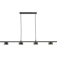 Nordlux Suspension luminaire Rail Clyde 20W 827 350lm 120D Noir - Métal | Dimmable - Blanc Très Chaud