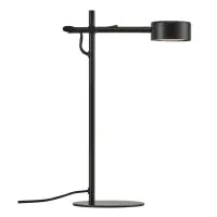 Nordlux Lampe De Chevet LED Clyde Noir 5.5W 350lm 120D - 827 Blanc Très Chaud | 3 Niveaux De Gradation Dimmable