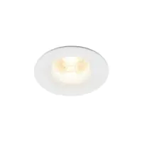 Nordlux Spot LED Stake Blanc 6.1W 450lm 36D - 827 Blanc Très Chaud | Diamètre 72mm - 3 niveaux de gradation Dimmable - UGR <21