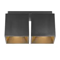 Nordlux Spot Ethan 2x GU10 Noir - Aluminum | Max. 100W