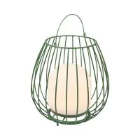 Nordlux Lampe De Chevet Jim To-Go Portable Batterie Métal Vert 3W 300lm - 827 Blanc Très Chaud | 3 Niveaux De Gradation Dimmable 