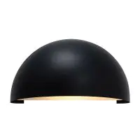 Nordlux Scorpius Applique Murale Noir | IP44 - Convient pour E27