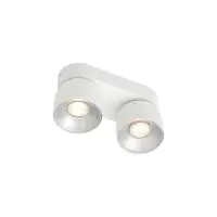 Nordlux Pitcher Spot Métal Blanc | Convient pour 2x GU10