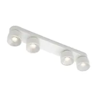 Nordlux Pitcher Spot Métal Blanc | Convient pour 4x GU10